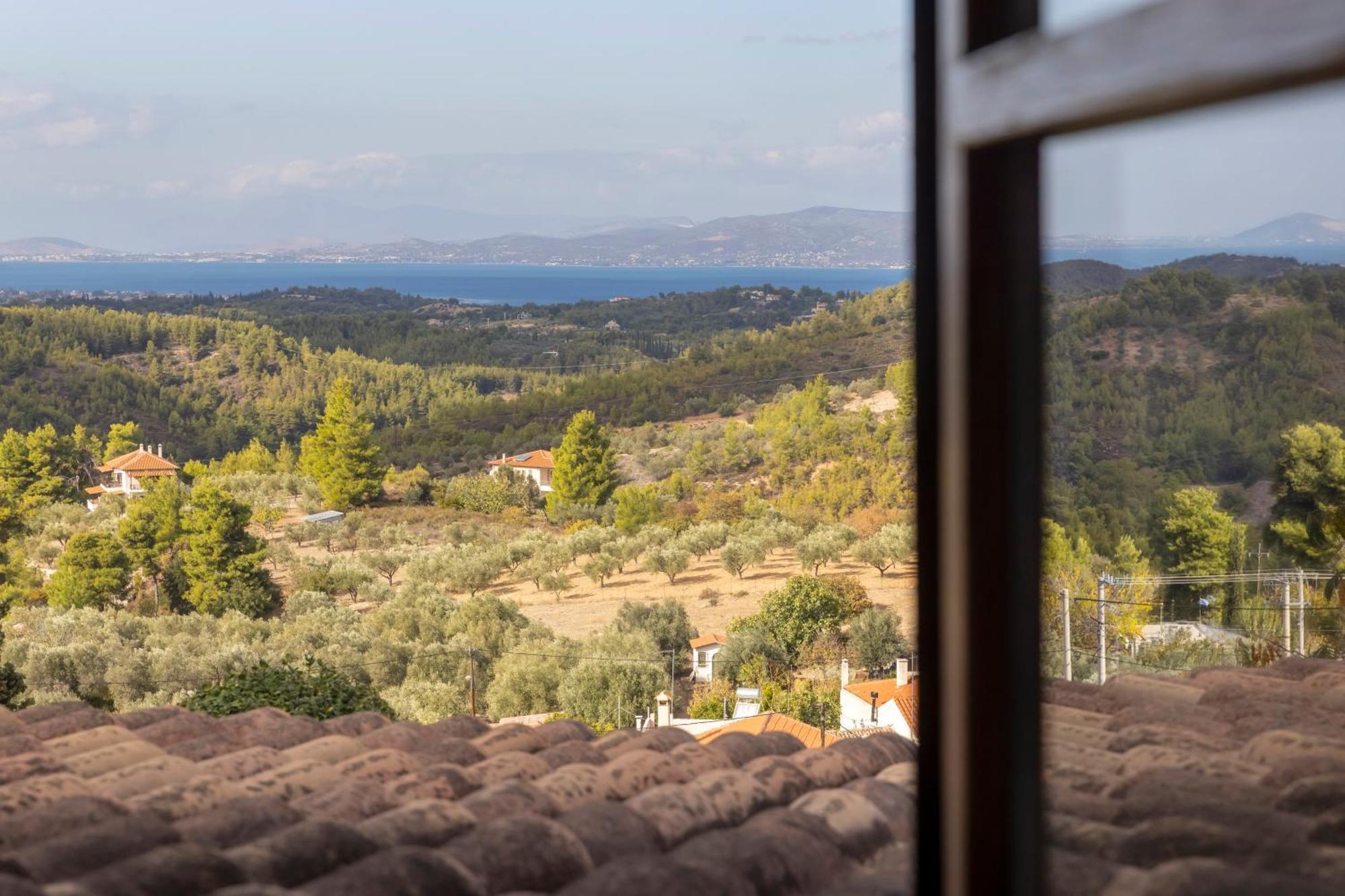 Villa Marrone Splendid Seaview Markopoulon Oropou Buitenkant foto