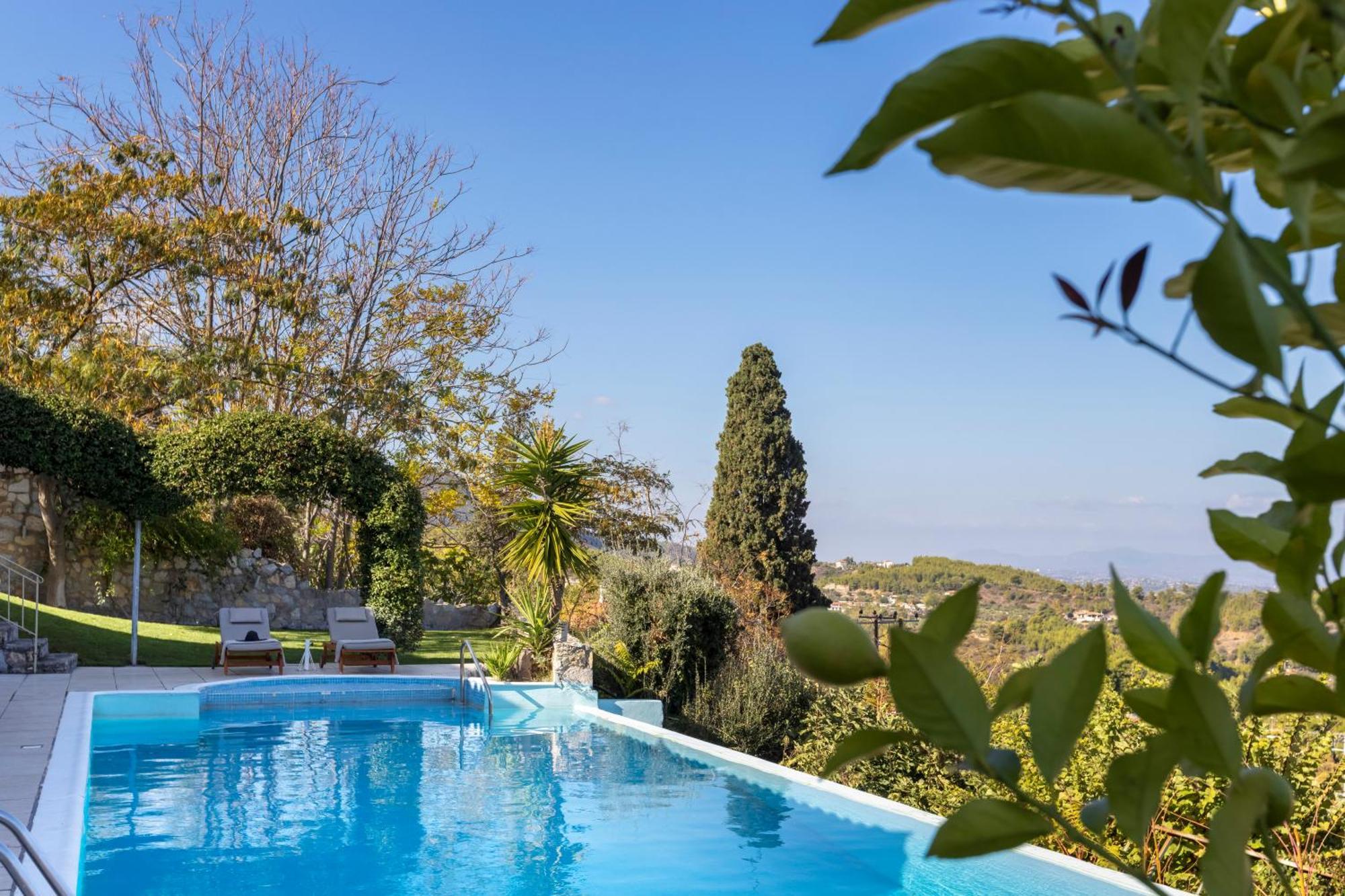 Villa Marrone Splendid Seaview Markopoulon Oropou Buitenkant foto
