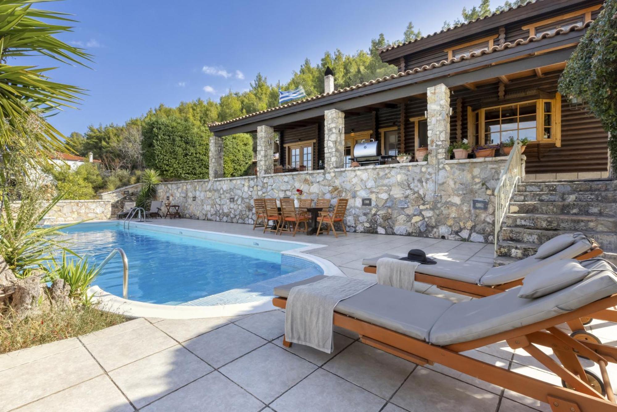 Villa Marrone Splendid Seaview Markopoulon Oropou Buitenkant foto