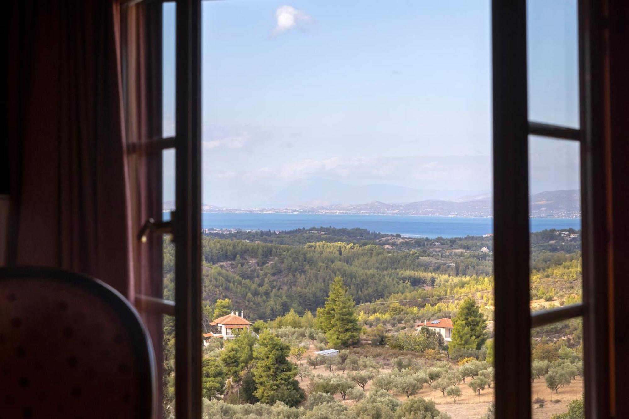 Villa Marrone Splendid Seaview Markopoulon Oropou Buitenkant foto